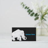 Ice Age Blue Crystal Mammoth Visitekaartje (Staand voorkant)