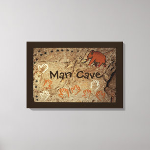 Ice Age Cave Art Canvas Afdruk