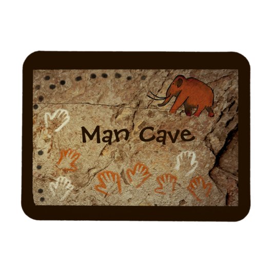 Ice Age Cave Art Magneet (Horizontaal)