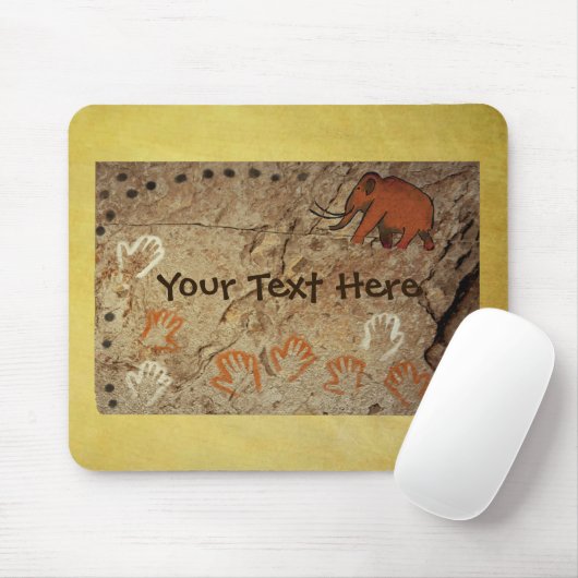 Ice Age Cave Art Muismat (Met muis)