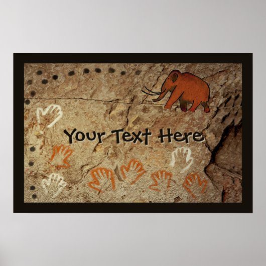 Ice Age Cave Art Poster (Voorkant)