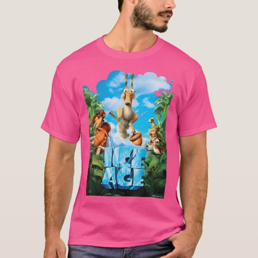 Ice Age Dawn of the Dinosaurs is een Amerikaanse f T-shirt (Voorkant)