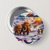 Ice age Encounter  Ronde Button 7,6 Cm (Voorkant /achterkant)