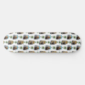 Ice Age Mammoth Sabertooth Tiger Pattern Design Persoonlijk Skateboard (Horizontaal)
