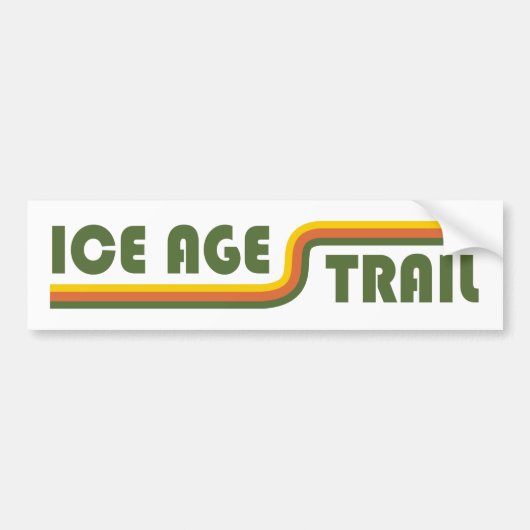 Ice Age Trail Bumpersticker (Voorkant)