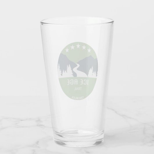 Ice Age Trail Glas (Achterkant)