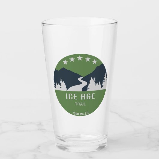 Ice Age Trail Glas (Voorkant)