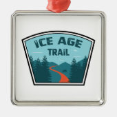 Ice Age Trail Metalen Ornament (Voorkant)