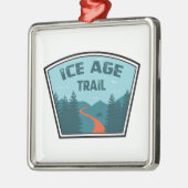 Ice Age Trail Metalen Ornament (Links)