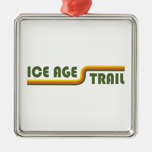 Ice Age Trail Metalen Ornament (Voorkant)