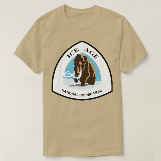 Ice Age Trail T-shirt (Design voorkant)