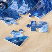 Ice Alien Warrior Puzzle Legpuzzel (Zijkant)