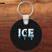 Ice And Fire Halloween Couples Matching Party Cost Sleutelhanger (Voorkant)