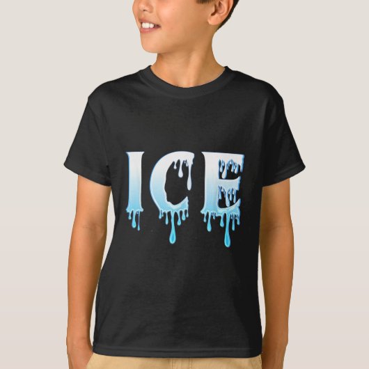 Ice And Fire Halloween Couples Matching Party Cost T-shirt (Voorkant)
