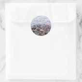 Ice Art 1 Ronde Sticker (Tas)