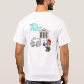 Ice Bank Mice Elf (I Spank zelf) Tekst & Grafisch T-shirt (Achterkant)