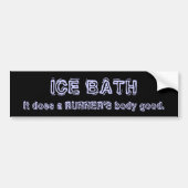 Ice Bath Bumpersticker (Voorkant)