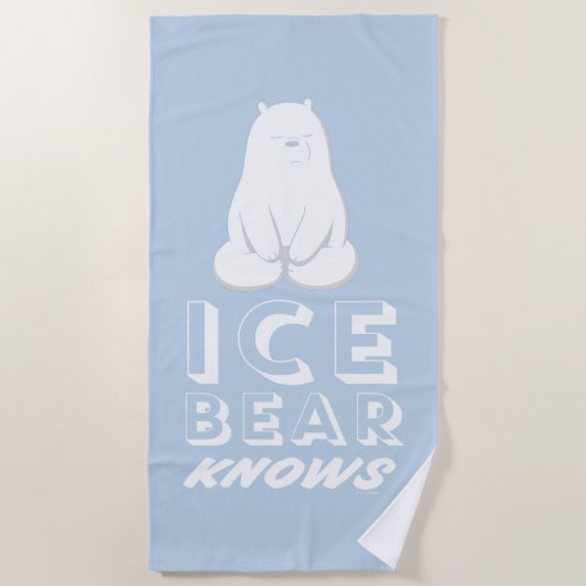 Ice Bear Knows Strandlaken (Voorkant)