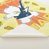 Ice Bear - Rock Star Sherpa Deken (3/4)