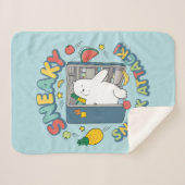 Ice Bear - Sneaky Snack Attack! Sherpa Deken (Voorkant (horizontaal))