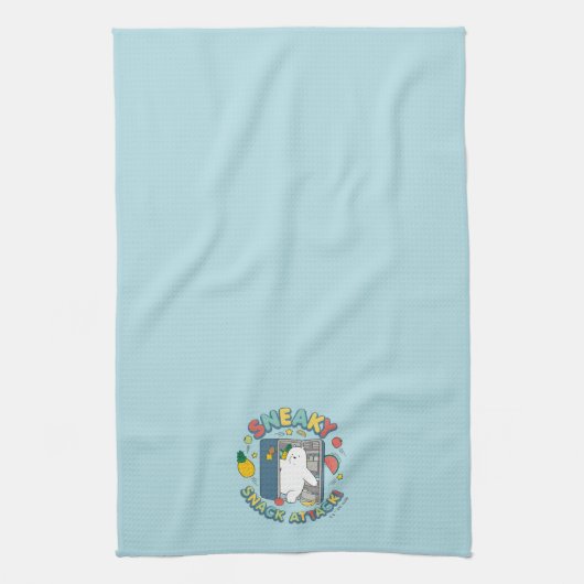 Ice Bear - Sneaky Snack Attack! Theedoek (Verticaal)