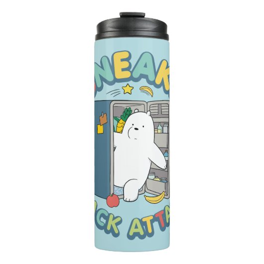 Ice Bear - Sneaky Snack Attack! Thermosbeker (Voorkant)