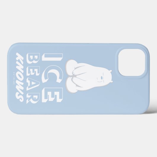 Ice Beer Knows Case-Mate iPhone Case (Achterkant (horizontaal))