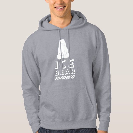 Ice Beer Knows Hoodie (Voorkant)