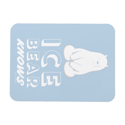 Ice Beer Knows Magneet (Horizontaal)