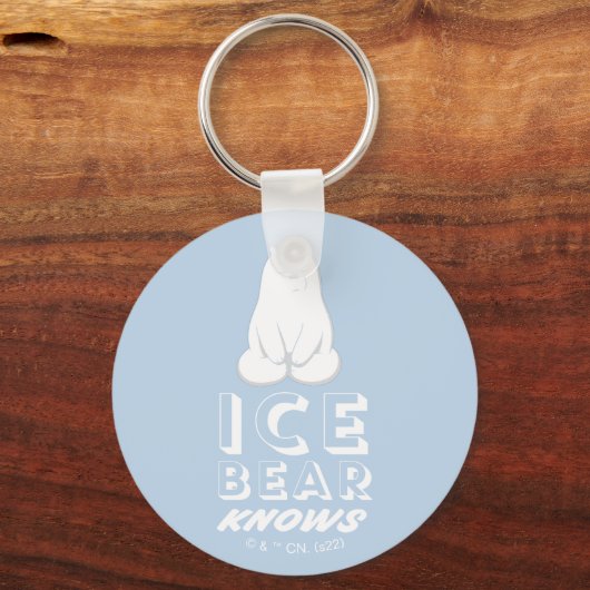 Ice Beer Knows Sleutelhanger (Voorkant)