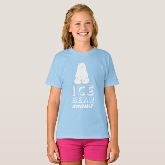 Ice Beer Knows T-shirt (Voorkant volledig)