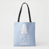 Ice Beer Knows Tote Bag (Voorkant)