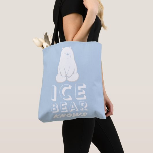 Ice Beer Knows Tote Bag (Dichtbij)