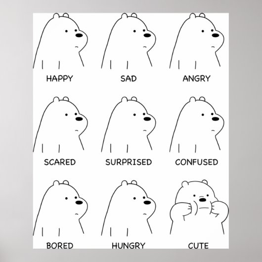 Ice Beer Moods Poster (Voorkant)