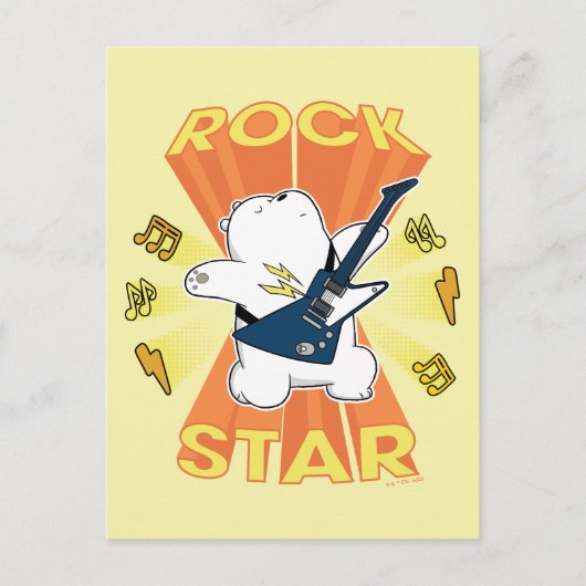 Ice Beer - Rock Star Briefkaart (Voorkant)