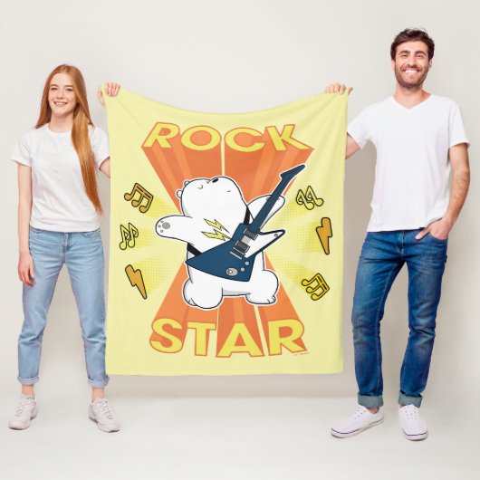 Ice Beer - Rock Star Fleece Deken (In situ)