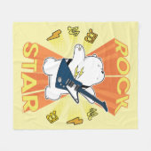 Ice Beer - Rock Star Fleece Deken (Voorkant (Horizontaal))