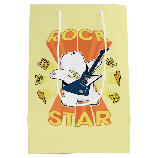 Ice Beer - Rock Star Medium Cadeauzakje (Achterkant)