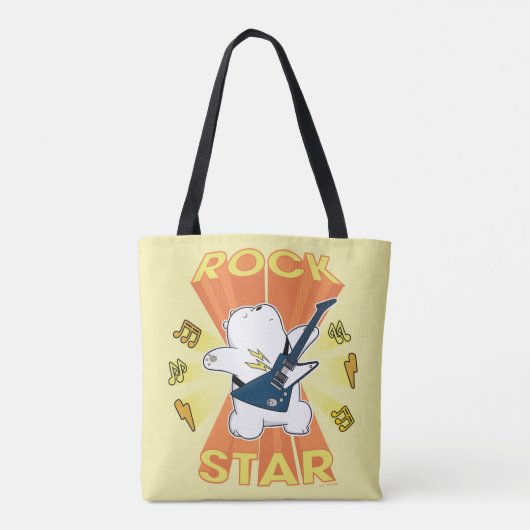 Ice Beer - Rock Star Tote Bag (Achterkant)