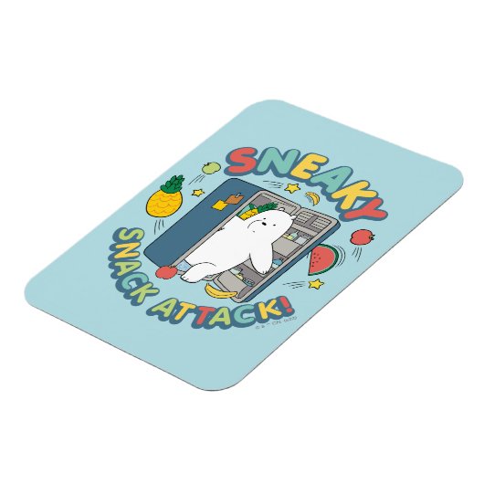 Ice Beer - Sneaky Snack Attack! Magneet (Linkerzijde)