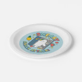 Ice Beer - Sneaky Snack Attack! Papieren Bordje (Gekanteld)