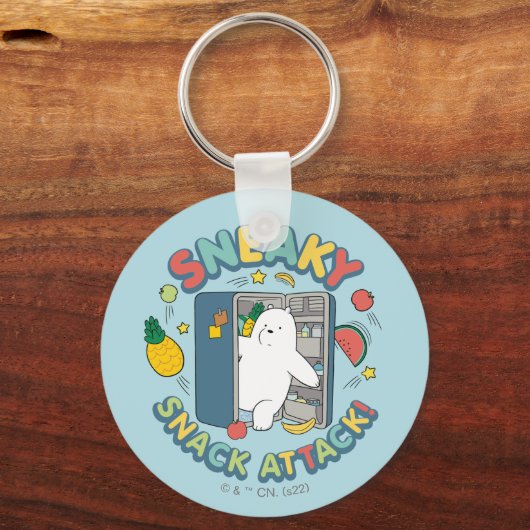 Ice Beer - Sneaky Snack Attack! Sleutelhanger (Voorkant)