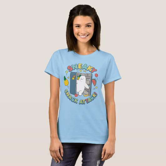 Ice Beer - Sneaky Snack Attack! T-shirt (Voorkant volledig)