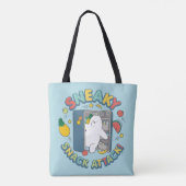 Ice Beer - Sneaky Snack Attack! Tote Bag (Achterkant)