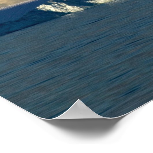 Ice Berg aan het begin van de Drake Passage Poster (Hoek)