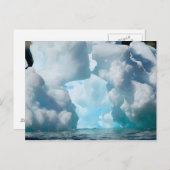 Ice Bergs voor de zuidelijke punt van het Zuiden Briefkaart (Voorkant / Achterkant)