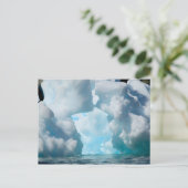 Ice Bergs voor de zuidelijke punt van het Zuiden Briefkaart (Staand voorkant)