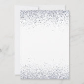 Ice Birthday Cartoon Castle 1e feest Kaart (Achterkant)