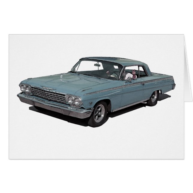 Ice Blue 62 Impala (Voorkant Horizontaal)