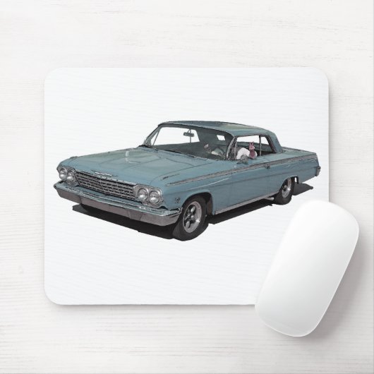 Ice Blue 62 Impala Muismat (Met muis)